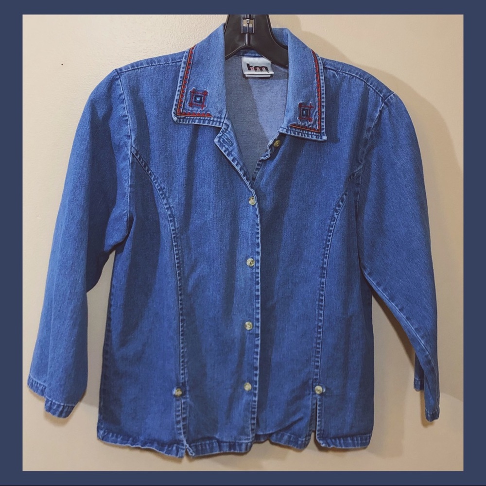 TM Sport by That’s Me Denim Button-Up Jacket